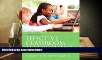 Kindle eBooks  Effective Classroom Management: Models and Strategies for Today s Classrooms (3rd