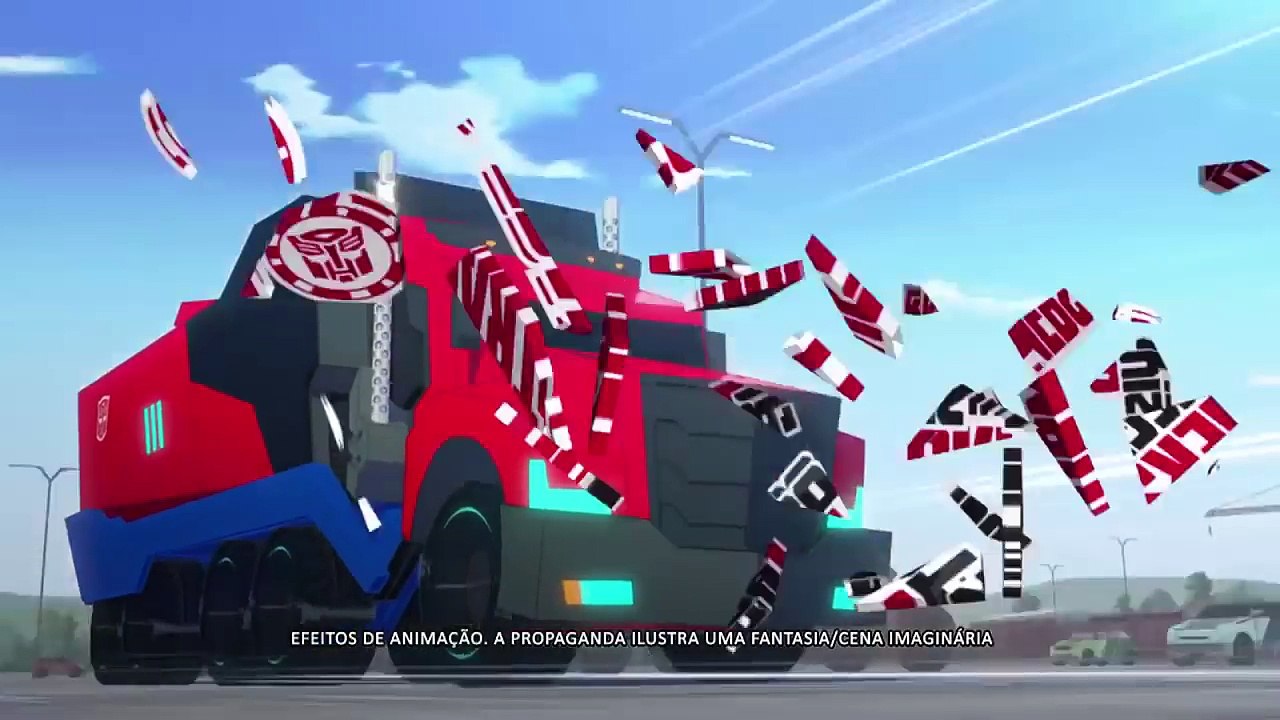 Hasbro - Transformers - Robots in Disguise - Mega Optimus Prime - TV Toys -  video Dailymotion