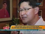 UB: Luis Antonio Tagle, nakatakdang umupo bilang 32nd Archbishop of Manila ngayong araw