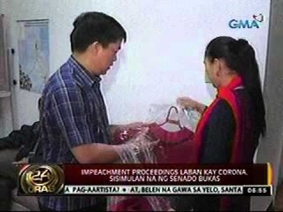 Impeachment proceedings vs Corona, sisimulan na ng Senado bukas