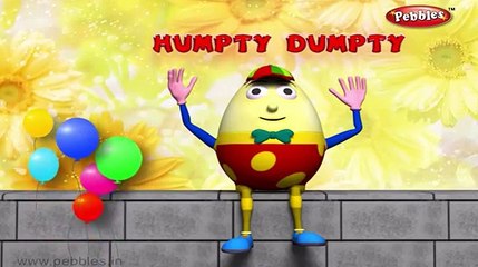 Humpty Dumpty Rhyme With Lyrics | Humpty Dumpty Nursery Rhyme Lyrics | Animated Lyrics