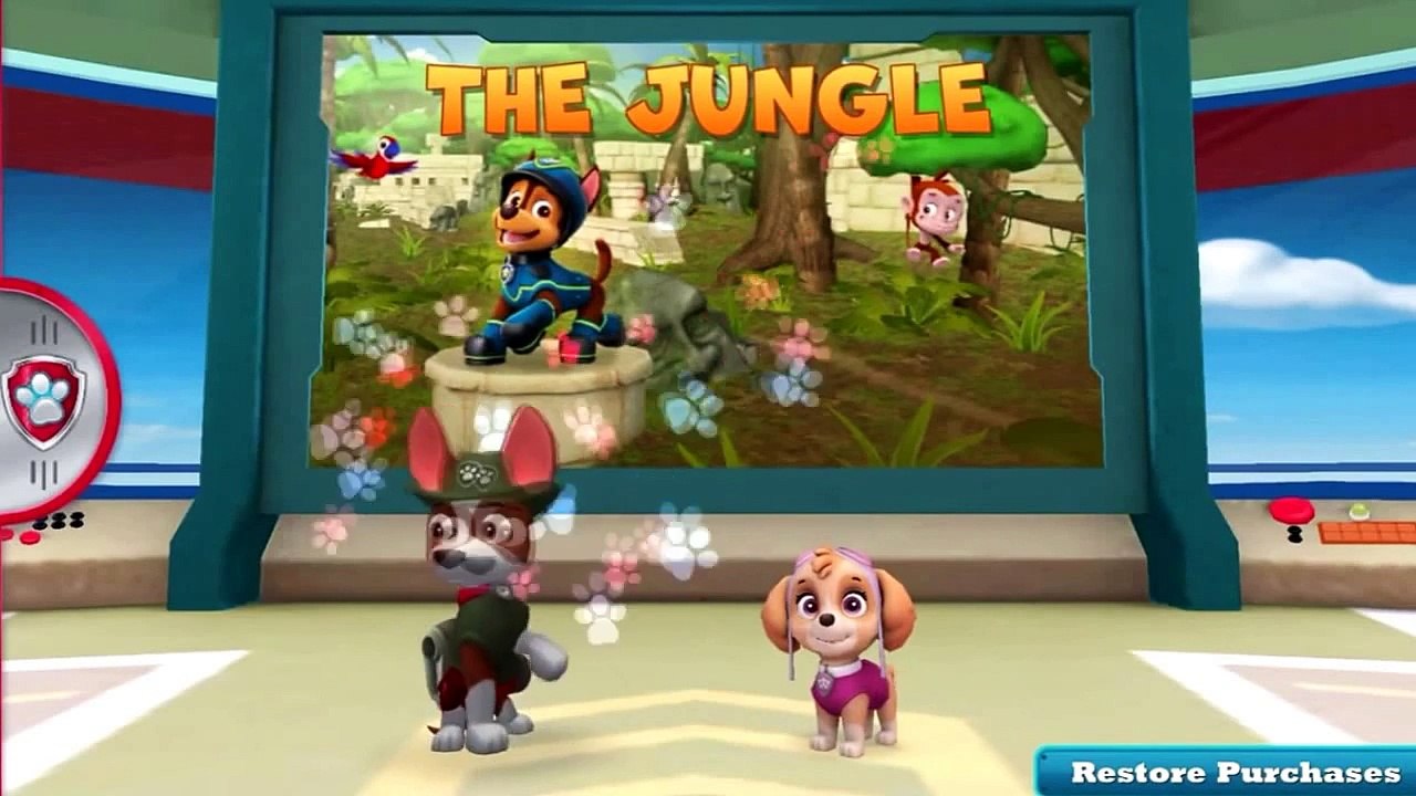 Paw Patrol - Rescue Run The Jungle - Part 1 - Nick Jr. Games - HD
