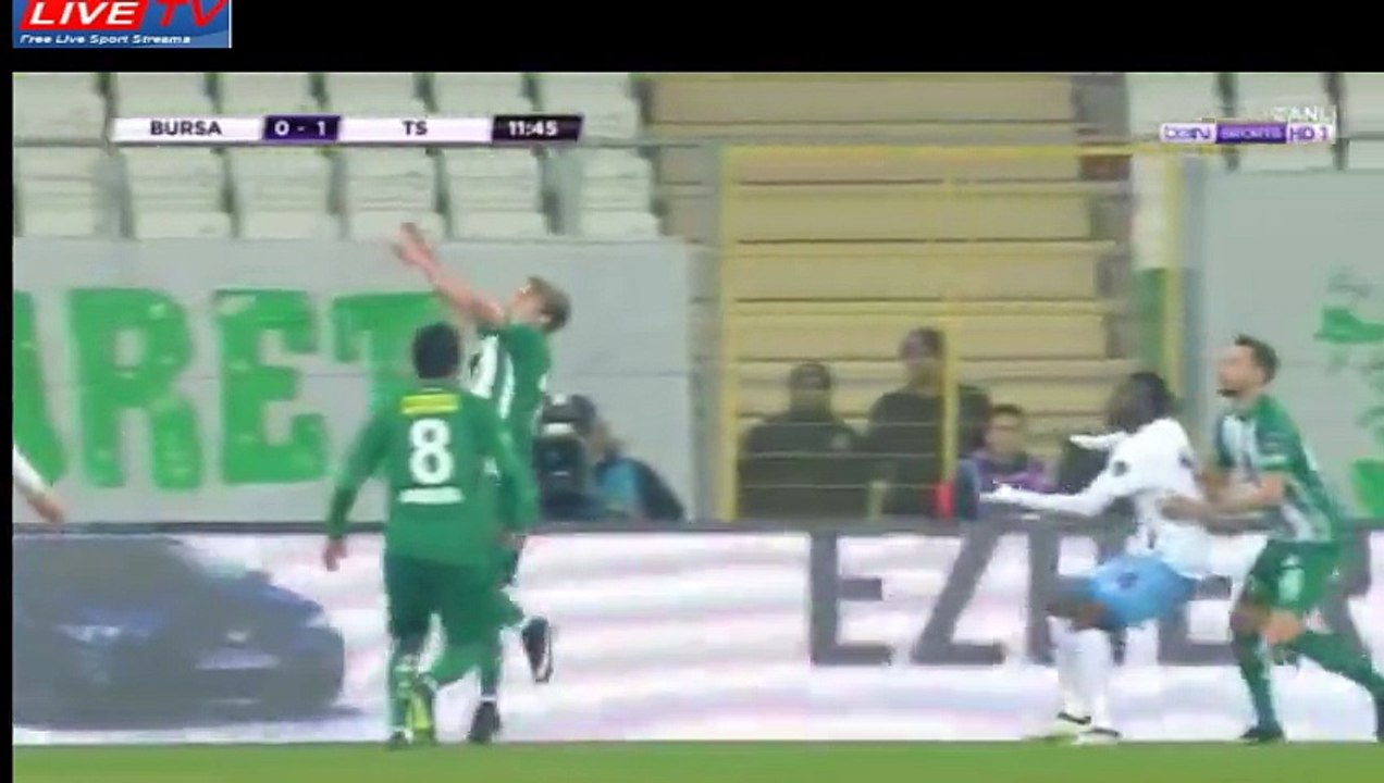 Yazici Y. GOAL HD - Bursaspor-0-1-Trabzonspor 13.01.2017 HD