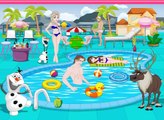 Permainan Beku Pool Party - Play Frozen Games Pool Party