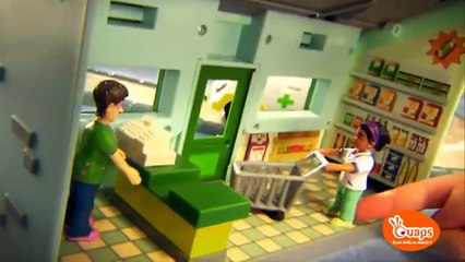 Сэм ле Пожарный Сэм пожарная лестница Strażak Sam Top 3 ТВ игрушки Full HD Publicité