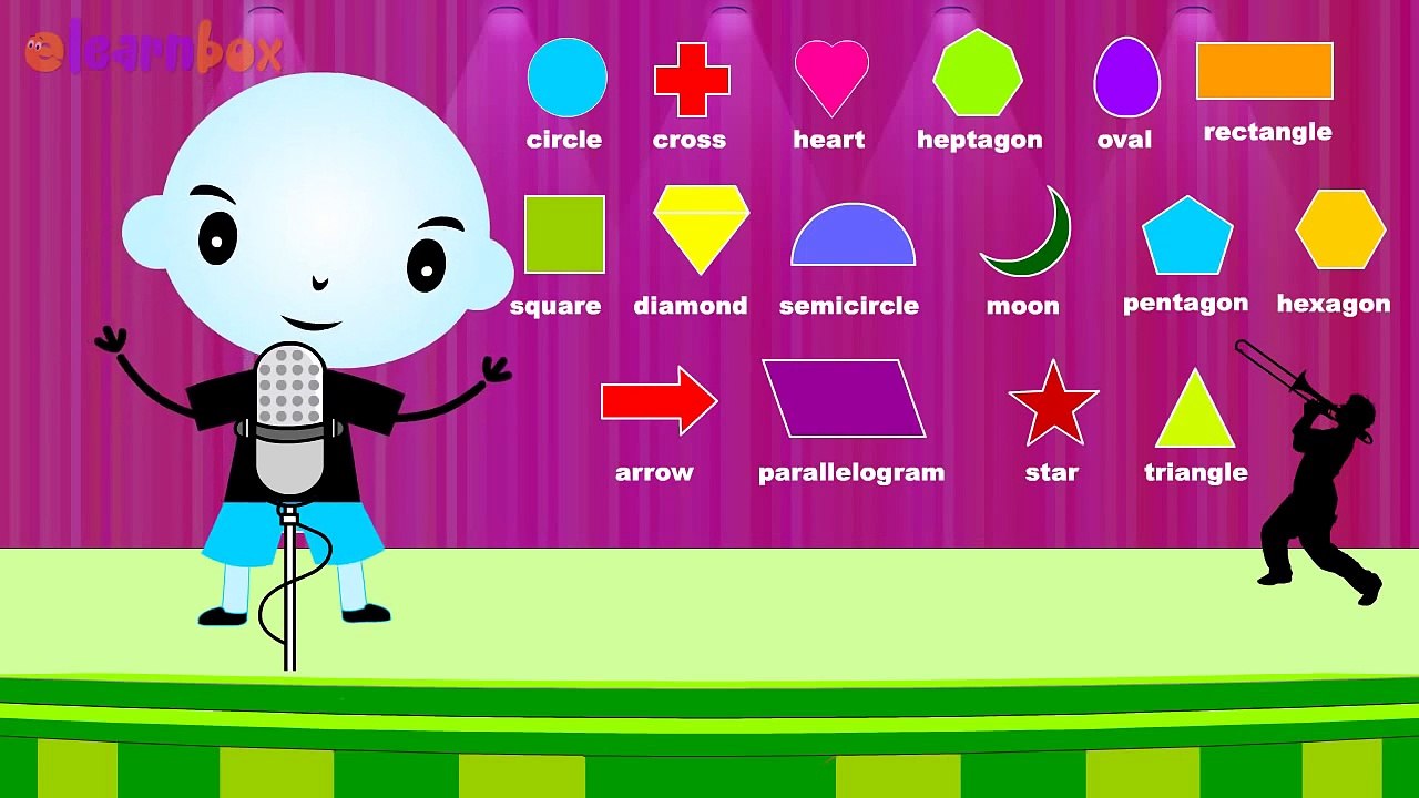 Learning Shapes Song! Nursery Rhymes for children