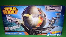 Can you Blast the Death Star? Hot Wheels Star Wars Death Star Battle Blast Track Set Toy Review