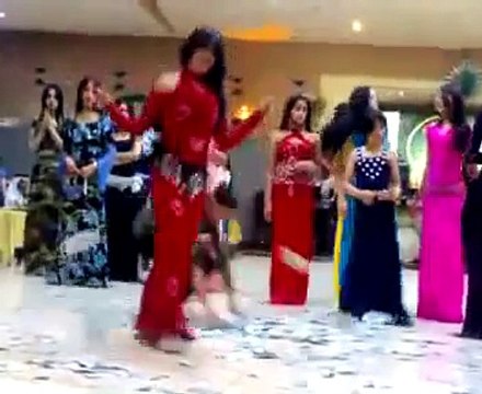 Arab Girls Dancing in Dubai Hotel