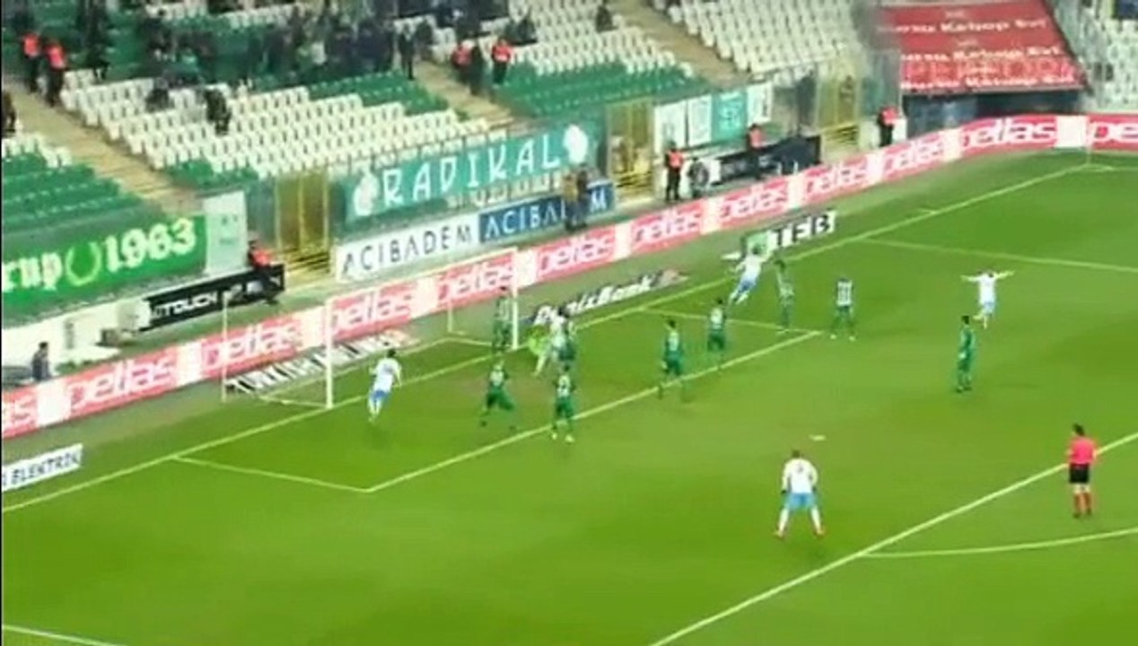 Goal  Demirok U (0-2) Bursaspor vs Trabzonspor [HD]