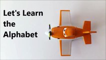 Learning vehicles starting with letter A for kids with Disney PLANES 2 Dusty Crophopper tomica トミカ