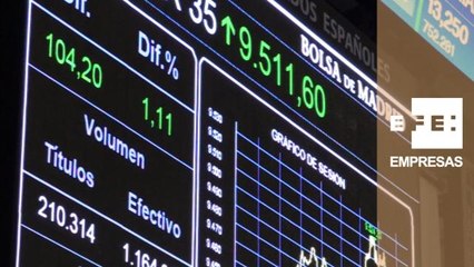 La Bolsa española recupera los 9.500 puntos al sumar un 1,11%