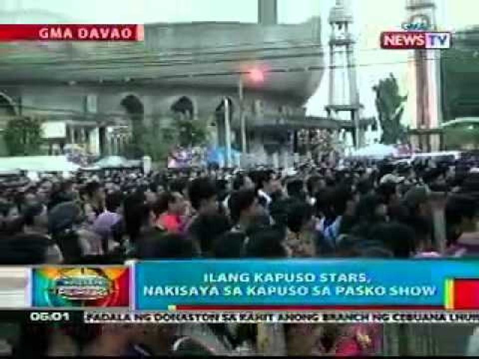 BP: Ilang Kapuso stars, nakisaya sa Kapuso sa Pasko Show