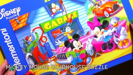 Disney CLUBHOUSE Clementoni Puzzle Games Rompecabezas De Mickey Mouse Play Kids Learning Toys