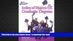BEST PDF  The College Board Index of Majors   Graduate Degrees 2004: All-New Twenty-sixth Edition