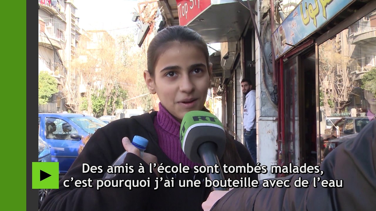 Crise de l'eau à Damas: des rebelles auraient contaminé les sources utilisées par les civils