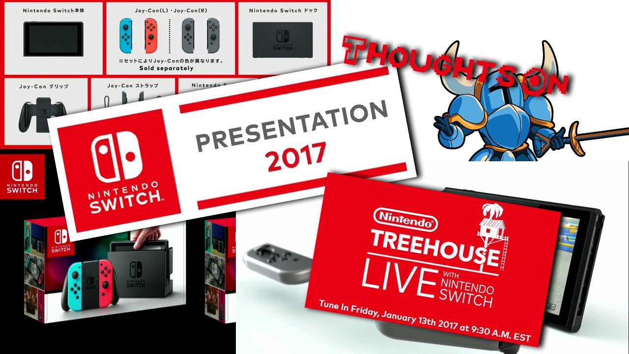 Thoughts on the Nintendo Switch Press Conference