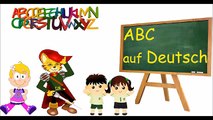 Kinder lernen das Abc auf Deutsch | Kleinkinder lernen Deutsch - Cartoons für Kinder