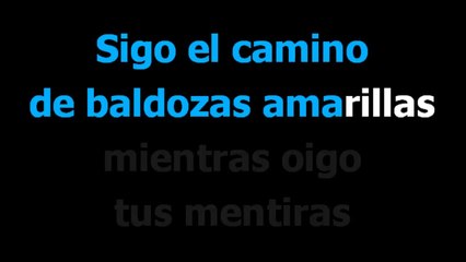 Flores de alquiler - La Quinta Estacion - Karaoke - Letra