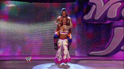 Jillian Hall and Layla vs. Mickie James and Melina