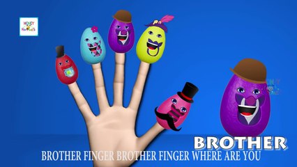 Finger Family surprise eggs Finger Family | Finger Family Nursery Songs | Finger Family Parody