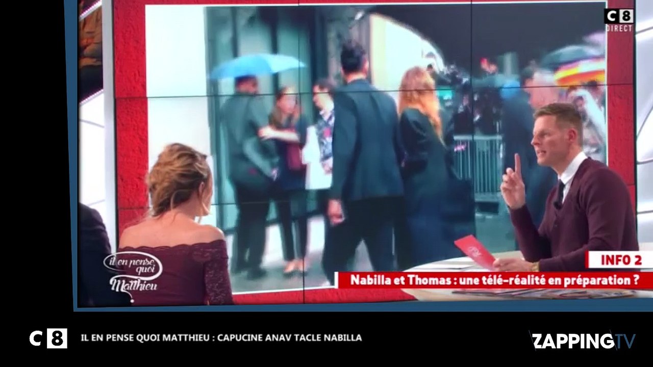 Il en pense quoi Matthieu : Capucine Anav tacle...
