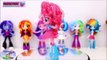 CUSTOM My Little Pony Glitter Pinkie Pie Equestria Girl Tutorial Surprise Egg and Toy Collector SETC
