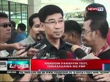 NTL: Random paraffin test,   isinasagawa ng PNP