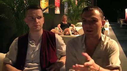 07 August 2010 - Hurts Backstage At Summer Sonic