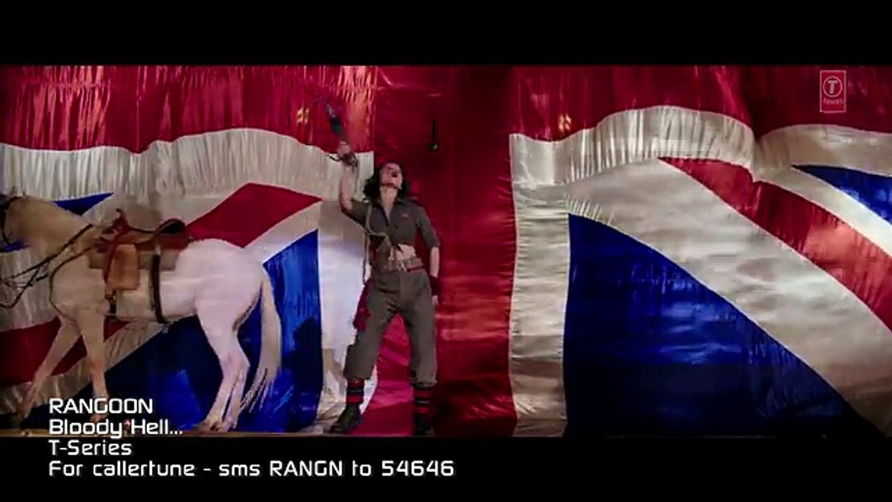 Bloody Hell Video Song _ Rangoon _ Saif Ali Khan, Kangana Ranaut, Shahid Kapoor _ T-Series Apna Punjab