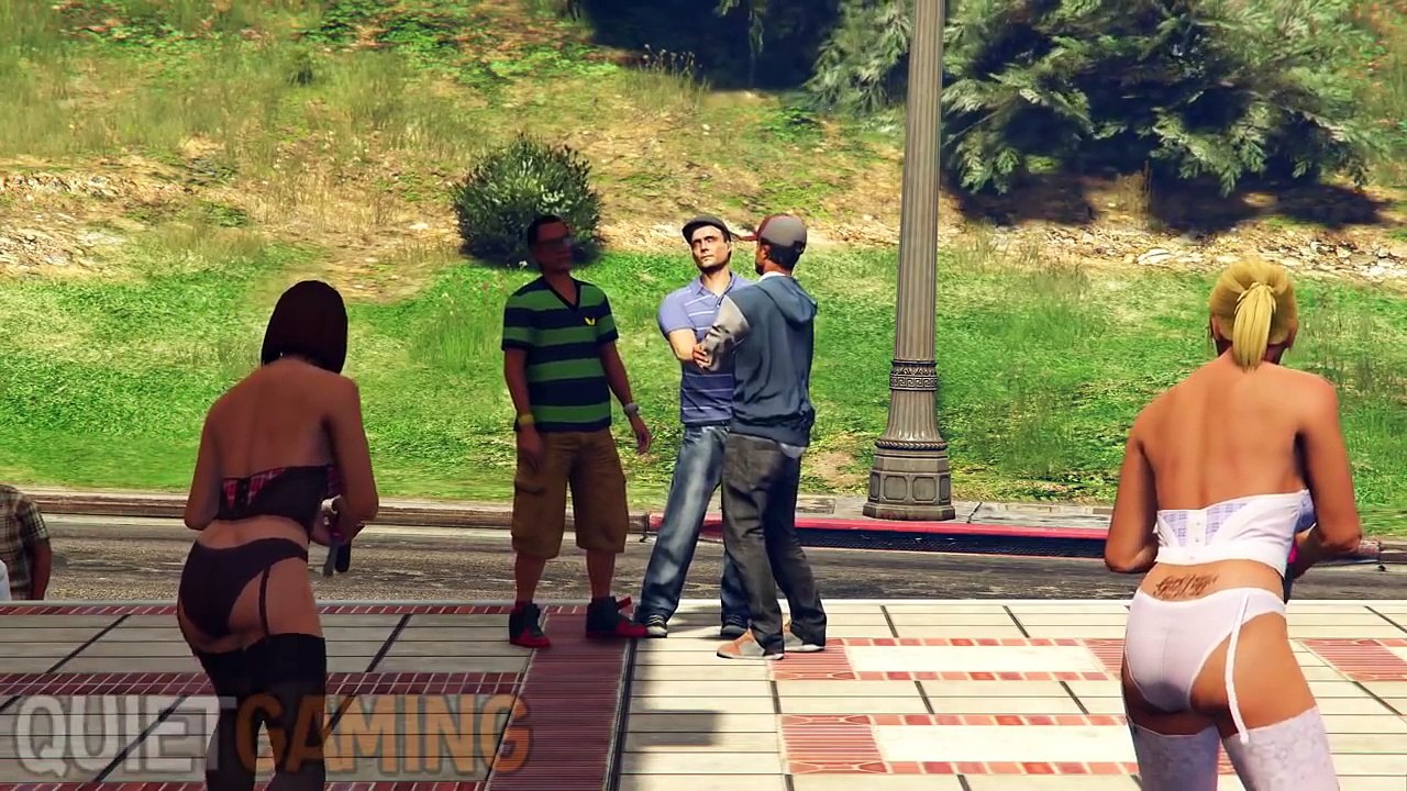GTA 5 видео про драки и убийства №20
