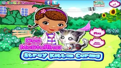 Disney Doc McStuffins Stray Kitten Caring Game Kids Video