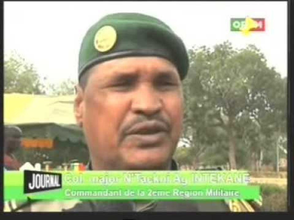 Celebration de la fête du 55eme Anniversaire de l'Armée Malienne à Segou.