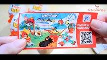 Киндер Сюрприз Angry Birds Злые Птички на русском языке