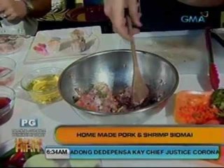 Unang Hirit: Recipe ng pork and shrimp siomai