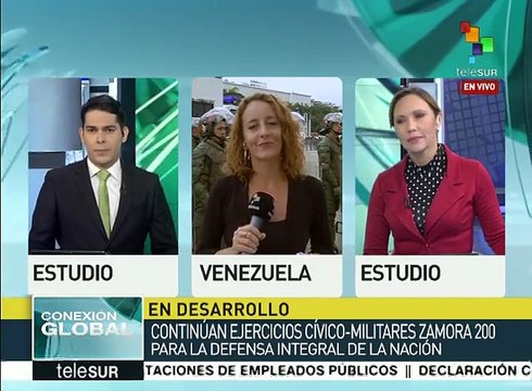 Venezuela: FANB realiza ejercicios cívico-militares Zamora 200