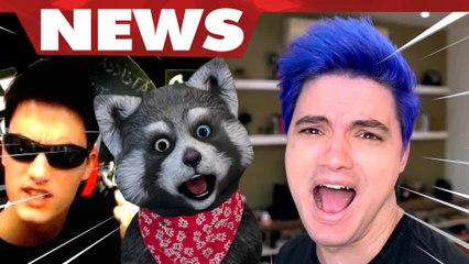 O Hipócrita Felipe Neto Pintou o Cabelo de Azul e Vai Pintar de Rosa