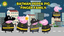 Peppa Pig Español Batman Super Hero in Real Life Finger Family Songs