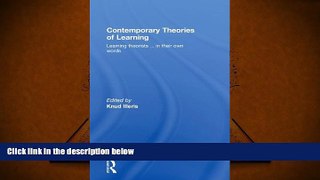READ ONLINE  Contemporary Theories of Learning: Learning Theorists ... In Their Own Words PDF