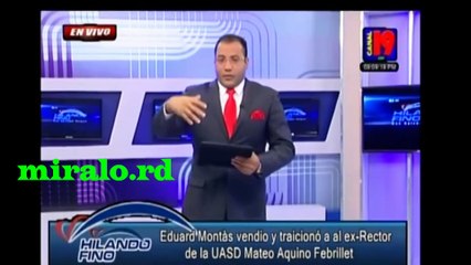 SALVADOR HOLGUIN LE LLAMA TRAIDOR A EDUAR MONTAS POR QUERER RETIRARSE DEL CASO FEBRILLET