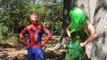 Joker and Poison Ivy shoot Peppa Pig. Real life Superheroes by SuperHero Emi TV