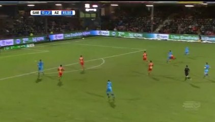 Jahanbakhsh  Amazing Goal  - G.A. Eagles 0-2 AZ Alkmaar - 13-01-2017 HD