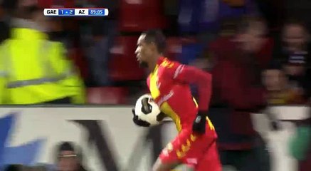 Jarchino Antonia Penalty Goal HD - Go Ahead Eagles 1-2 AZ Alkmaar 13.01.2017