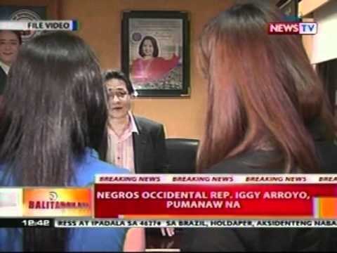 BT: Negros Occidental Rep. Iggy Arroyo, pumanaw na