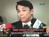 24 Oras: Depensa, naghain ng motion to inhibit laban kay Senator-Judge Franklin Drilon