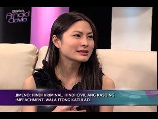 Atty. Karen Jimeno and Rep. Erin Tañada on Tonight with Arnold Clavio (Jan 24, 2012)