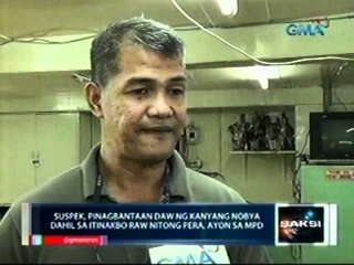 Saksi: Pananaksak at pagsagasa   ng isang chinese national sa   kanyang nobya, kuhang kuha sa   CCTV