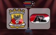 Go Ahead Eagles 1-3 AZ Alkmaar- All Goals & Highlights HD - 13.01.2017 HD