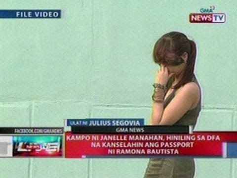 NTL: Kampo ni Janelle Manahan, hiniling sa DFA na kanselahin ang passport ni Ramona Bautista