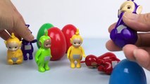 Teletubbies Surprise Eggs For Children With Noo Noo Po Laa Laa Dipsy Tinky Winky Figurines Toys