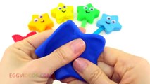 Play Doh Stars Smiley Lollipops with Bird Butterfly and Animal Molds